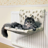Sherpa Fleece Kumfy Kradle Radiator Cat Bed by Danish Design